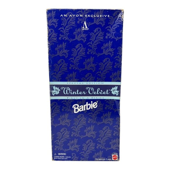 1995 Avon Special Ed Winter Velvet African American Barbie 15587 AA READ - Picture 7 of 13